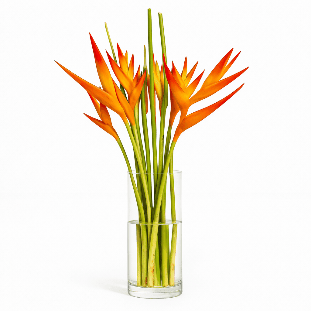 Heliconia Fire Opal Red