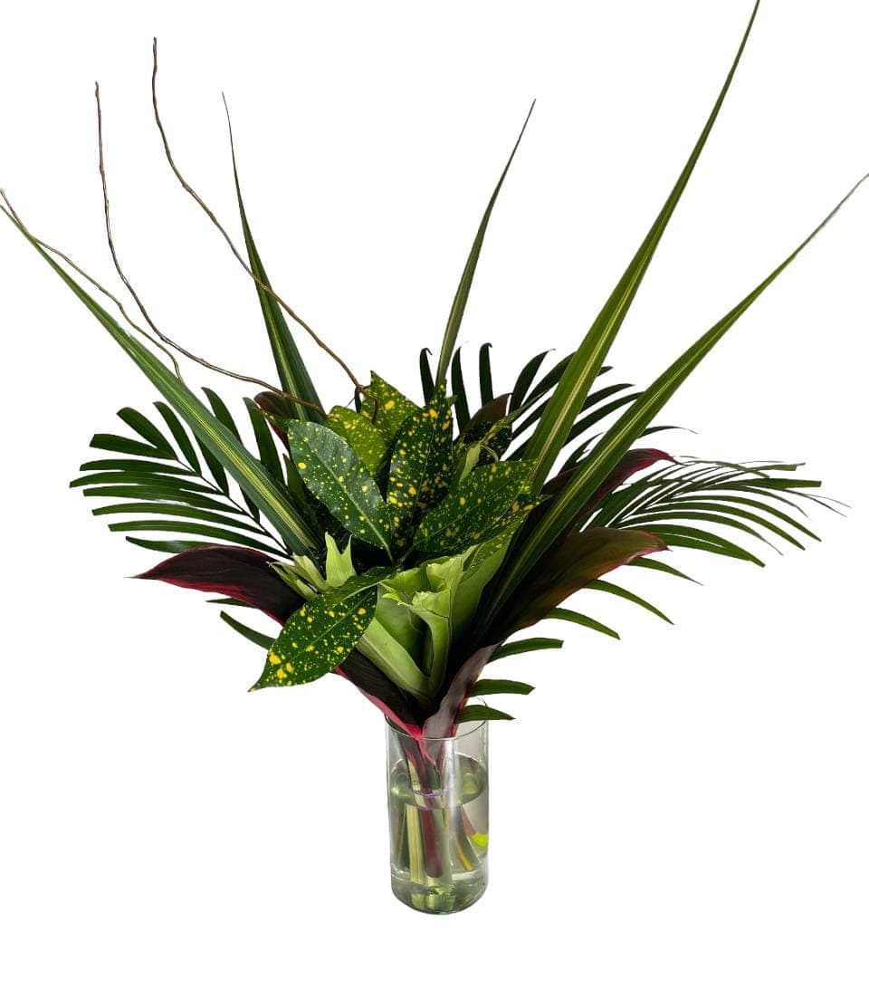 Bouquets Green Round Emerald 60 CM