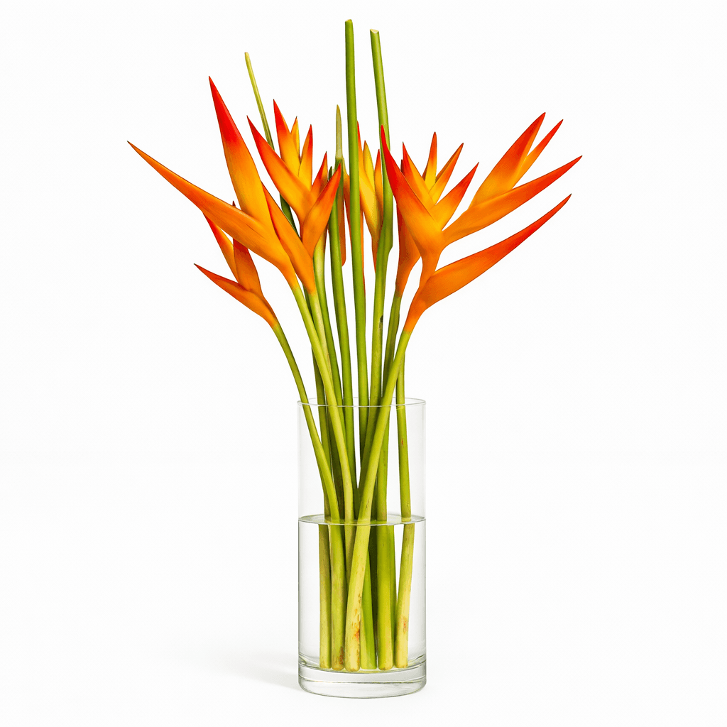 Heliconia Golden Fire Opal Red